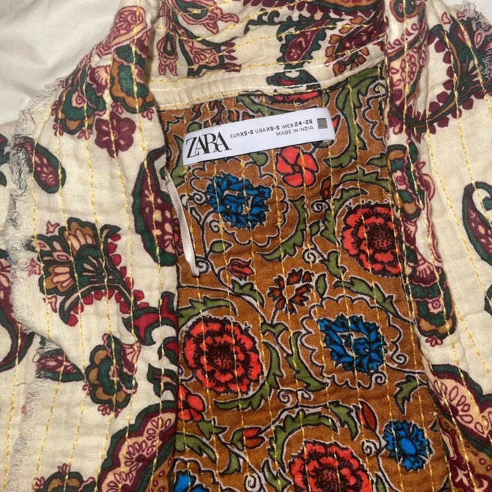 Zara light throw jacket